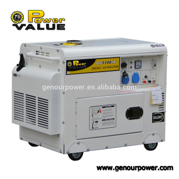 Taizhou Diesel Generator Factory 5kva silent diesel generator with ATS for sale